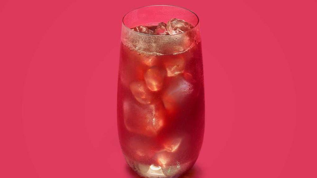 Passion® Grapefruit Iced Tea · Our signature Passion® tea brings you lush herbal flavour, complimented by tangy grapefruit. Hand-shaken with ice, and sweetened with high quality simple syrup, just to your liking.