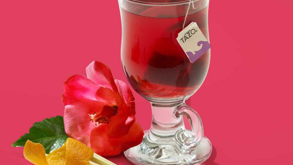 Passion® Tea · An exuberant herbal infusion of hibiscus, orange peel, rosé hips & passion fruit flavour
