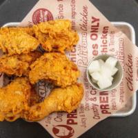 Original Fried Chicken · Bone in Fried Chicken cut up into 6 different pieces for the half. 12 for the whole. A mixtu...