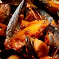 Mussels Marinara (12Pc) · With sweet or spicy sauce.