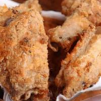Chicken Wings Breaded Or Plain · Choice of BBQ, Buffalo, Cajun, Lemon Pepper.