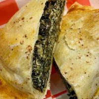 Feta And Spinach Handpie · Classic feta cheese and spinach hand pie.