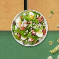 Spill The Spinach Salad  · Bed of baby spinach with selected toppings.