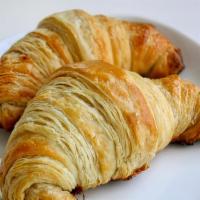Croissant With Butter · Muffins croissants danishes and desserts.