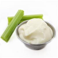 Side: Bleu Cheese Dressing · 2oz side of our housemade bleu cheese dressing. Vegan, gluten-free, nut-free. Contains soy.