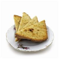 Side: Gluten-Free Toast (2 Slices) · Two toasted slices of our housebaked gluten-free bread. Vegan, gluten-free, nut-free, soy-fr...