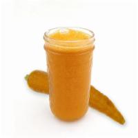 Carrot Juice · 12oz freshly-juiced carrots. Vegan, gluten-free, nut-free, soy-free.