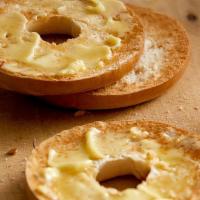 Bagel With Butter · Choose from our selection of bagels.