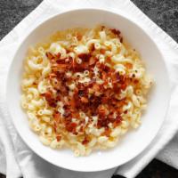 Gf Mac N’ Cheez · Gluten free pasta mixed in our homemade vegan 