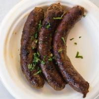 Ahmad'S Merguez Sausage · Ahmad says he can't remember a time he wasn't making this beef/lamb merguez sausage. 
