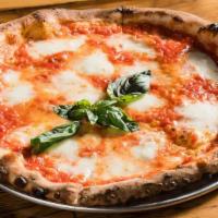 Margherita Pizza · San Marzano Tomatoes, Fresh Mozzarella & Basil