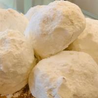 Pecan Snowball Cookie · Sweet white rice flour, corn starch, whole grain brown rice flour, potato starch, whole grai...
