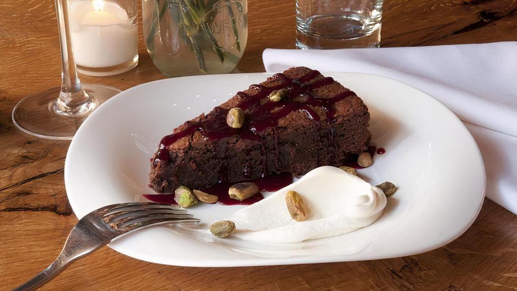 Chocolate Torte · Our homemade Chocolate Torte is rich and decadent.