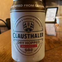 Clausthaler Non Alcoholic Dry Hopped Beer · Crafted and Canned in Germany. Non alcoholic Beer