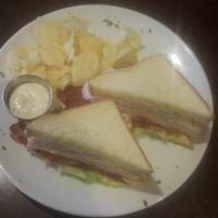 Grilled Cheese Blt · Bacon, lettuce, tomato, mayonnaise.