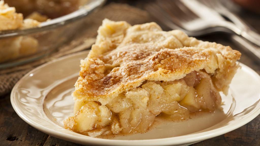 Pie · Fresh slice of pie.