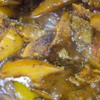 Curry Mango · Vegan, gluten free.