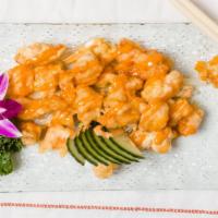 Rock Shrimp · Crispy shrimp with spice honey sauce.