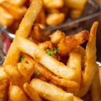 French Fries · Vegan. French fries dusted in a pimento seasoning