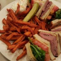 Classic Club Sandwich · with Turkey.