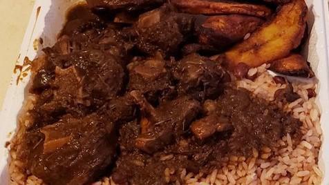 Oxtail · West Indian Favorite Stewed in its own natural gravy with Onions Peppers & Carrots.