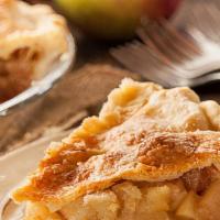 Organic Double Crust Apple Pie Slice  · This is absolutely the best homemade apple pie you'll ever try! It has a flaky, buttery crus...