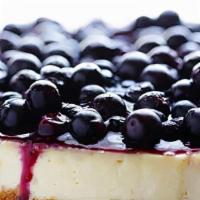 Fresh 8' Whole Blueberry Cheesecake For 6 To 8 People · This blueberry cheesecake starts with a buttery graham cracker crust, a creamy cheesecake ce...