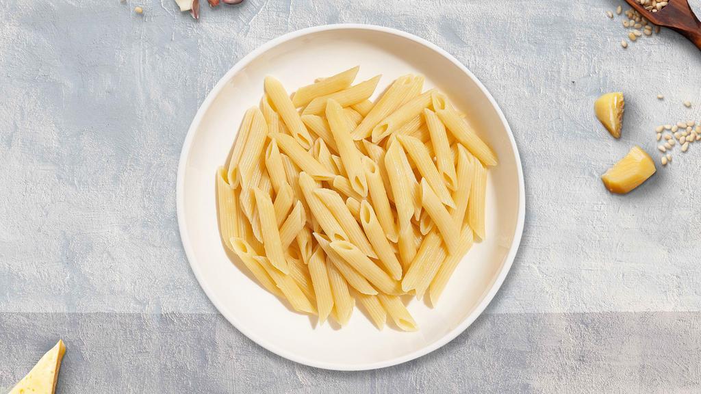 Finesse The Penne · Fresh penne pasta cooked with your choice of sauce and toppings.