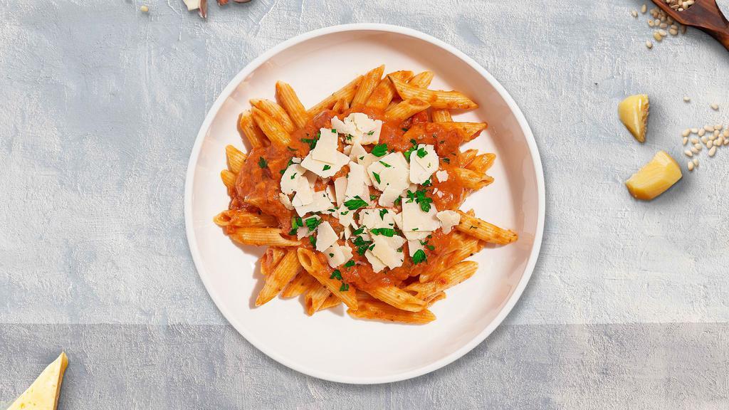 Private Penne Vodka · Fresh penne cooked with Italian tomato and light cream sauce.