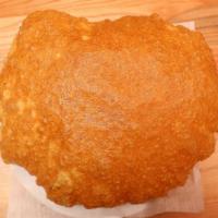 Poori · Whole wheat, deep-fried, puffed bread.