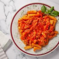 Pasta With Red Clam Sauce · 