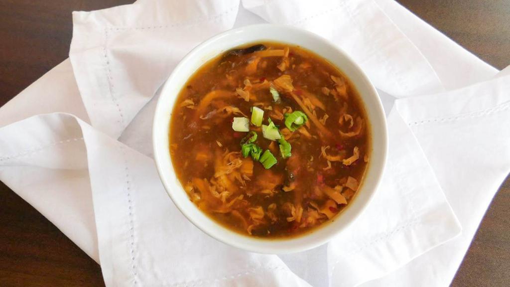  Hot & Sour Soup · Hot and Spicy.
