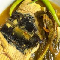 Bangus Belly Sinigang  · Popular: A top-rated menu item. Boneless milkfish belly sour soup with vegetables.
