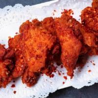 Hot&Spicy Chicken Wings 香辣鸡翅 · Ingredient: chicken wings, pepper, chili powder