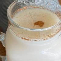 Horchata  · Cinnamon/Rice water (includes dairy)  20oz