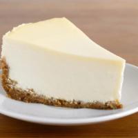 Ny Cheesecake · Delicious creamy NY-style cheesecake with a graham cracker crumb crust.