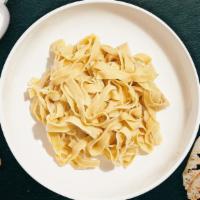 Make A Fettuccine  · Fresh fettuccine cooked with your choice of sauce, veggies, and meats and topped with black ...