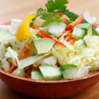 A1 - Vegetable Salad · Lettuce, cabbage, carrot, tomato, cucumber and tofu.