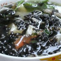 C6 - Seaweed Soup · Seaweed, carrot, onion, garlic, tomato and soft tofu.