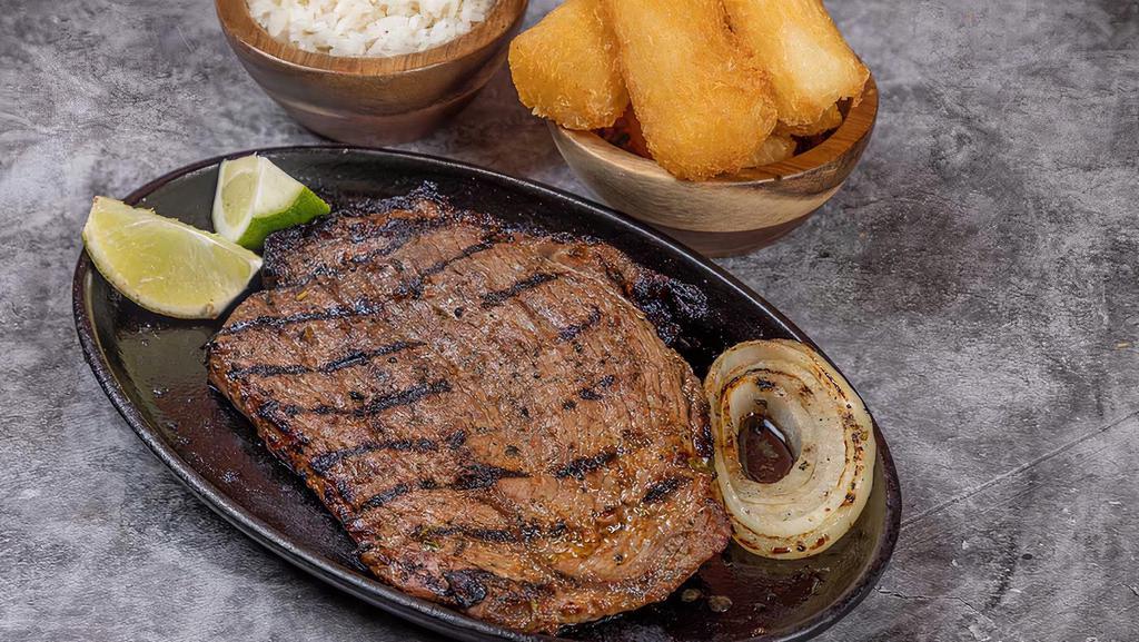 Sirloin Steak · Sirloin Steak 10 oz. Served with 2 regular side of your choice.