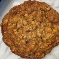 Oatmeal Cherry Cookie · Chewy oatmeal cookie with dried cherries.