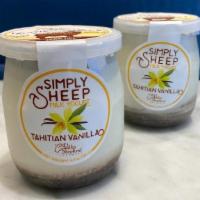 Valley Shephard Tahitian Vanilla Yogurt  · Long Valley, NJ small batched sheep's milk vanilla bean yogurt.  4.7oz jar.