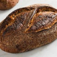 Sprezzatura Loaf  · With a crisp crust and chewy, airy crumb, this is the bread that started it all.  Baked here...