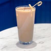 Iced Chai Latte · Housemand chai and milk over ice.  12 and 16 oz.