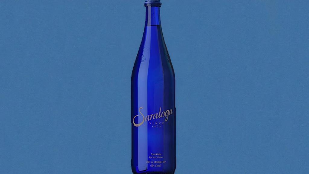 Saratoga Sparkling Spring Water · Bubbly water. 12 oz.