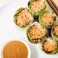 Fresh Rolls · Mixed green, carrot and bean sprout wrapped in tin rice sheet. Served with hoisin peanut dip...