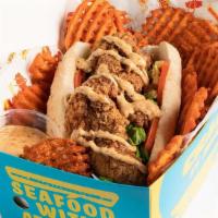 Chicken Po' Boy · If anyone asks to take a bite of your sandwich don't trust them. They want all the bites. Se...