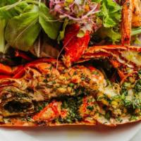 Lobster Shrimp Salad · Orange, beets, and lemon vinaigrette.