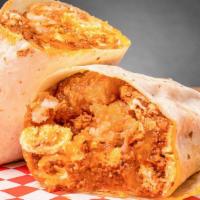 Build Your Own Breakfast Burrito · Build a breakfast burrito anyway you’d like!.