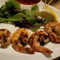 Grilled Shrimp · Grilled shrimp with sweet spicy sauce